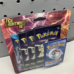 Pokemon TCG Lightning Set 5 Packs - Image 1