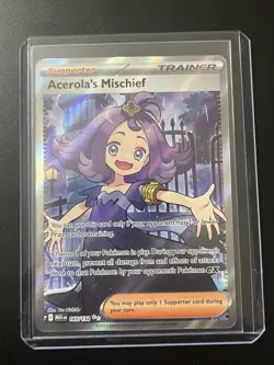 Pokemon Mega Evolution Acerola's Mischief English #165/132 NM - Image 5