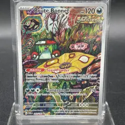 Brute Bonnet 207/182 Pokemon TCG SV04: Paradox Rift Illustration Rare NM - Image 1