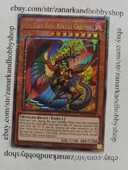 Yugioh Fire King High Avatar Garunix - RA04-EN194 - Quarter Century Secret Rare - Image 1