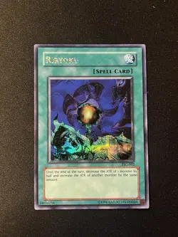 YUGIOH LIMITED EDITION TSC-002 RIRYOKU SECRET RARE NEAR MINT - Image 1