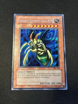 Perfectly Ultimate Great Moth TSC-001 Yu-Gi-Oh! NM-Mint Game Promo - Image 1