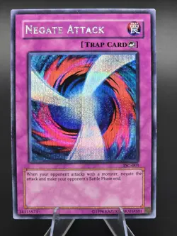 Yu-Gi-Oh! Negate Attack TSC-003 Prismatic Secret Rare Near Mint - Image 1