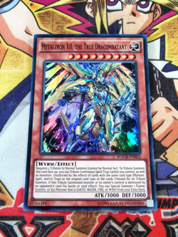Metaltron XII, the True Dracombatant macr-en025 Unltd (VLP) Super Rare Yu-Gi-Oh! - Image 1