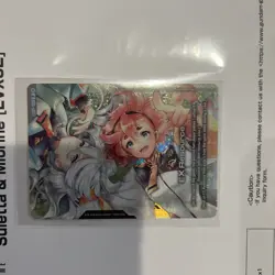 Gundam Card Game Suletta And Miorine Evx02 Playmat And Card Set Bandai Card Fest - Image 4
