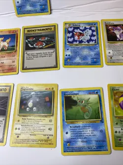 VINTAGE Foreign Pokemon Card LOT of 11. Base Set All Damaged - Image 4