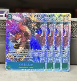 One Piece Card Game Kid & Killer ST24-002 Super Rare English Edition - Image 1
