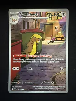 Gumshoos Mega Evolution 153/132 Pokemon Card - Image 1