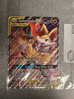 Charizard & Braixen GX - (SM Black Star Promo) SM230 Jumbo Cards Holo - Image 1