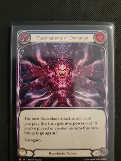 Flesh and Blood FAB Machinations of Dominion NM 1st EditionNormal Rosetta - Image 1