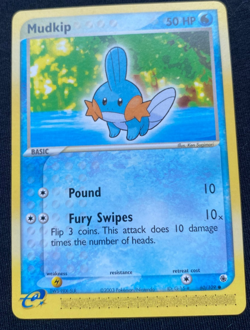 Mudkip 60/109 EX Ruby & Sapphire Pokemon Card TCG (NM/LP) - Image 1