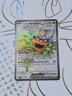 Teal Mask Ogerpon EX SVP 166 Pokemon Card Black Star Promo Cosmos Holo Bundle - Image 2