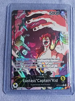Eustass"Captain"Kid Leader Alt Art One Piece OP10-099 TCG English Card🔥🔥 - Image 1