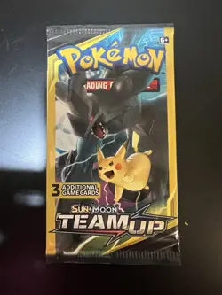 Pokemon TCG Sun Moon Team Up 3-Card Booster Pack - Image 1