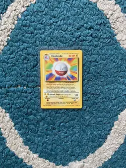 ELECTRODE 21/102 BASE Set - Rare WOTC Vintage Pokemon Card 1999 - MP - Image 2