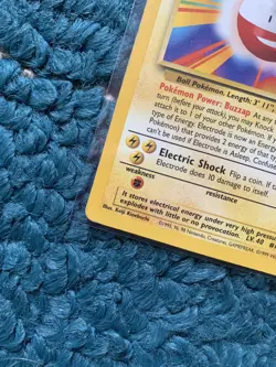 ELECTRODE 21/102 BASE Set - Rare WOTC Vintage Pokemon Card 1999 - MP - Image 3