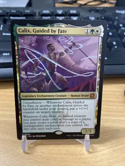 MTG - Calix, Guided by Fate - MAT 0026 - March of the Machine: Aftermath Mythic - Image 1