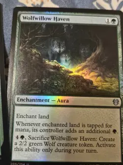 Wolfwillow Haven FOIL x2 Theros Beyond Death Match Magic LP - Image 3