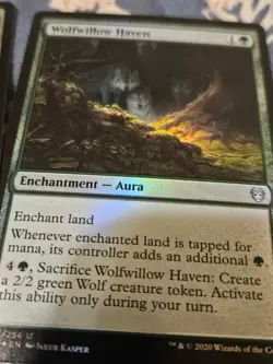 Wolfwillow Haven FOIL x2 Theros Beyond Death Match Magic LP - Image 5