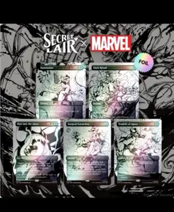 Secret Lair x Marvel's Spider-Man: Venom Unleashed (Inks) - MTG - PRESALE - FOIL - Image 1