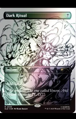 Secret Lair x Marvel's Spider-Man: Venom Unleashed (Inks) - MTG - PRESALE - FOIL - Image 3