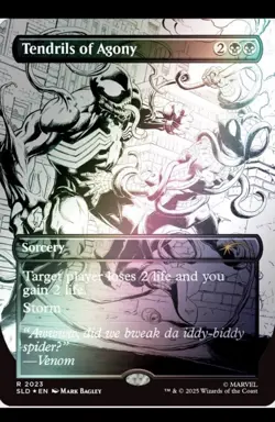 Secret Lair x Marvel's Spider-Man: Venom Unleashed (Inks) - MTG - PRESALE - FOIL - Image 5