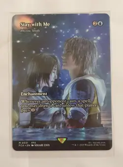 MTG - Stay with Me (Rhystic Study) Final Fantasy (FCA) #0031 - Image 1
