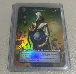 Sorcery Contested Realm BETA FOIL Geomancer Avatar - Image 1