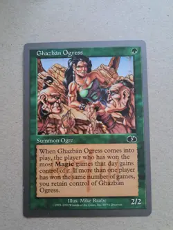 Ghazban Ogress Unglued (UGL) Magic Karte MTG englisch 60/94 - Image 1
