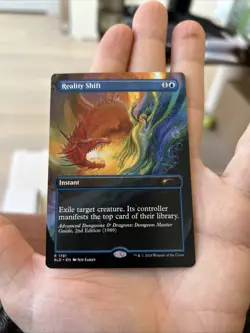 MTG Magic the Gathering Secret Lair NM Reality Shift (#1781) - Image 1