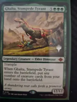 Ghalta, Stampede Tyrant The Lost Caverns of Ixalan Regular Near Mint Free Ship - Image 1