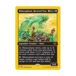 WOTC Aetherdrift Mimeoplasm, Revered One (First-Place Foil) (MR) (Foil) NM - Image 1