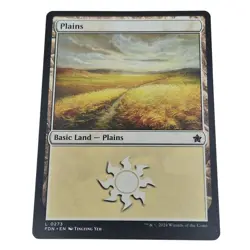 Plains L 0275 MTG Magic The Gathering Foundations Card 2024 Tingting Yeh - Image 1