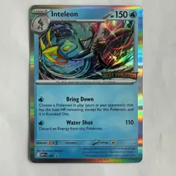 Inteleon - 002 - ME: Mega Evolution Promo (MEP) Prerelease Near Mint Card - Image 1