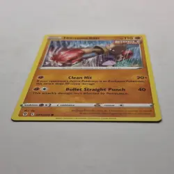 Hitmonchan Pokemon Card 081/203 Evolving Skies 2021 Basic Common Fighting - Image 2