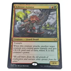 Ashroot Animist R 0117 MTG Magic The Gathering Foundations Card 2024 - Image 1