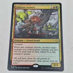 Ashroot Animist R 0117 MTG Magic The Gathering Foundations Card 2024 - Image 2