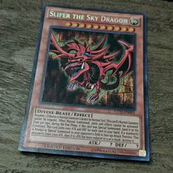 Yugioh 2016 Slifer, the Sky Dragon (CT13-EN001) Secret Rare TCG Card - Image 2
