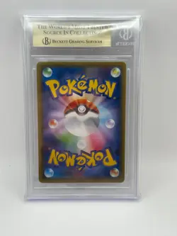 Pikachu Stamp Box Promo 227/S-P Japanese Pokemon Card BGS 10 PRISTINE - Image 2
