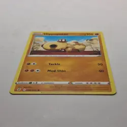 Hippopotas Pokemon Card 084/203 Evolving Skies 2021 Basic Common Fighting - Image 2