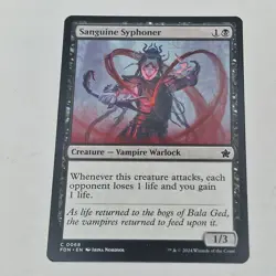 Sanguine Syphoner C 0068 MTG Magic The Gathering Foundations Card 2024 - Image 2