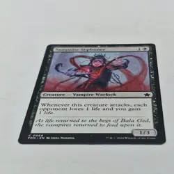 Sanguine Syphoner C 0068 MTG Magic The Gathering Foundations Card 2024 - Image 3