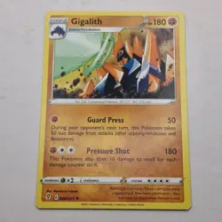 Gigalith Pokemon Card 088/203 Evolving Skies 2021 Stage 2 Rare Fighting - Image 1