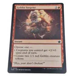 Goblin Surprise C 0200 MTG Magic The Gathering Foundations Card 2024 - Image 1