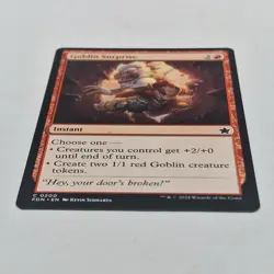 Goblin Surprise C 0200 MTG Magic The Gathering Foundations Card 2024 - Image 3
