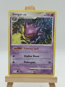 Pokemon 2008 Gengar Non Holo 18/100 Card LV43 Stage 2 Vintage Nintendo TCG HP110 - Image 1
