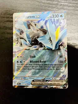 Kyurem EX 028/086 Rare Holo Pokemon Card Near Mint Condition Never Played - Image 2