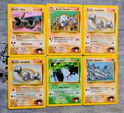 Pokemon Vintage GYM HEROES Card Lot 1999 WOTC LP/NM - Image 2
