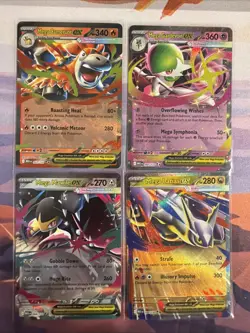 Pokemon TCG Mega Evolutions (4) Card Lot - 022/132, 060/132, 094/132, 100/132🔥 - Image 1