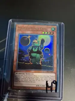 Yu-Gi-Oh Masked Ninja Ebisu LART-EN064 Ultra SEALED PROMO Collectible Card - Image 1